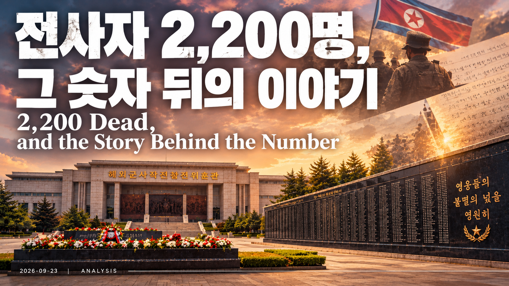 전사자 2,200명, 그 숫자 뒤의 이야기